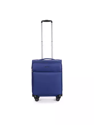 STRATIC | Trolley morbido LIGHT S 55cm nero | dunkelblau